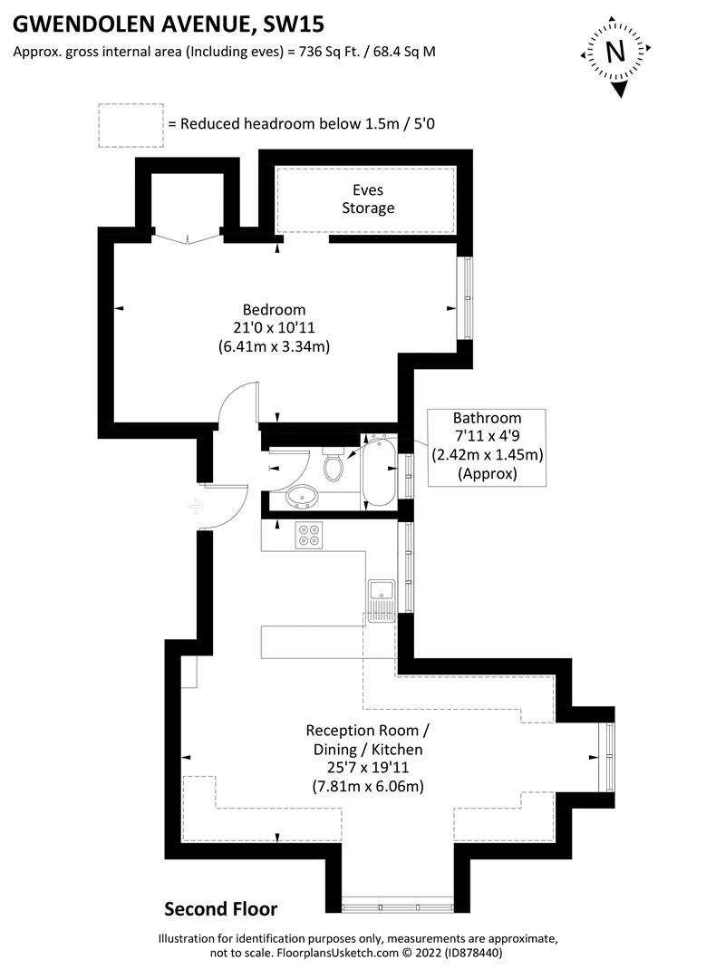 Gwendolen Avenue, Putney floorplan