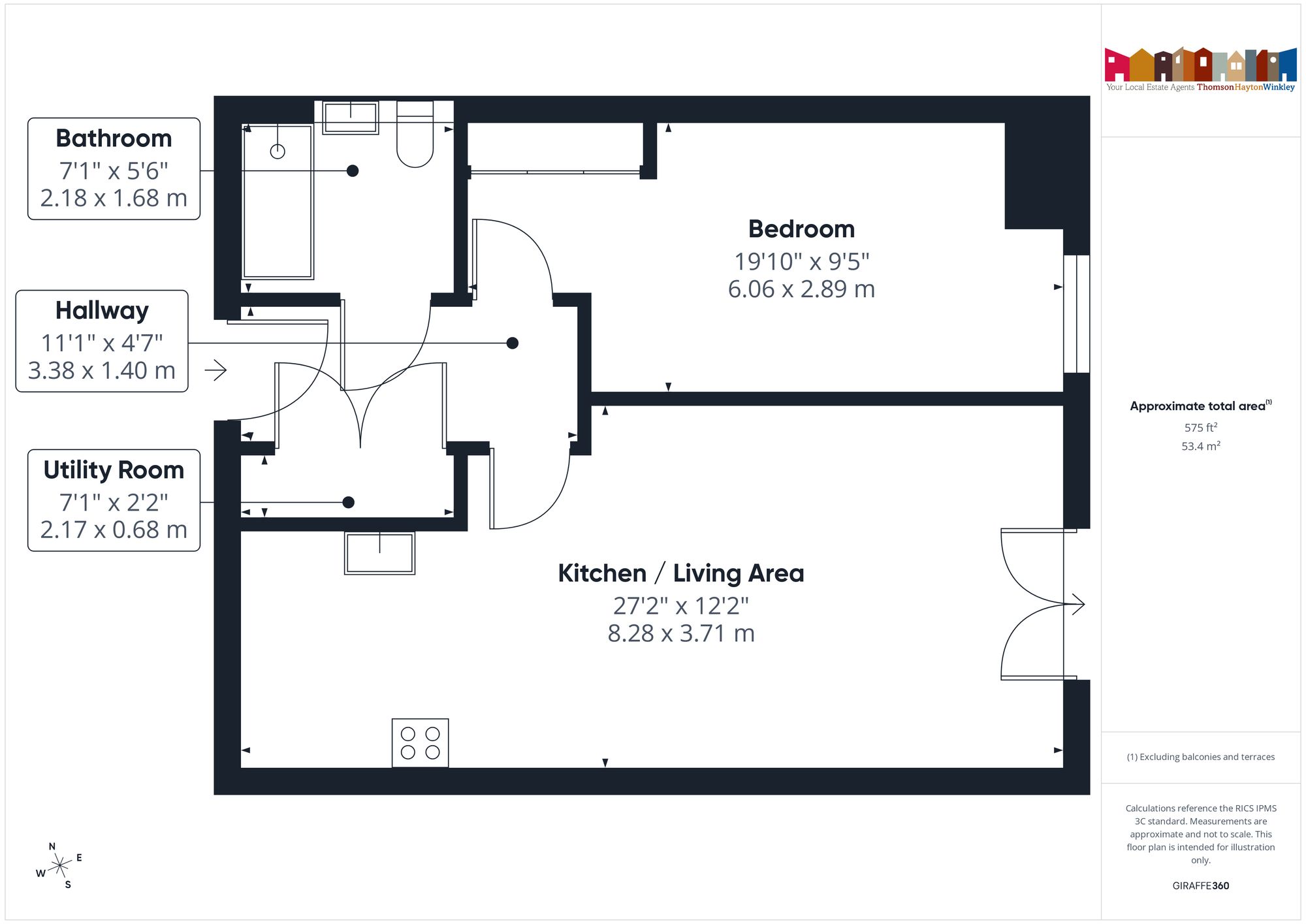 Apartment 45, Alavana Place, Kendal floorplan