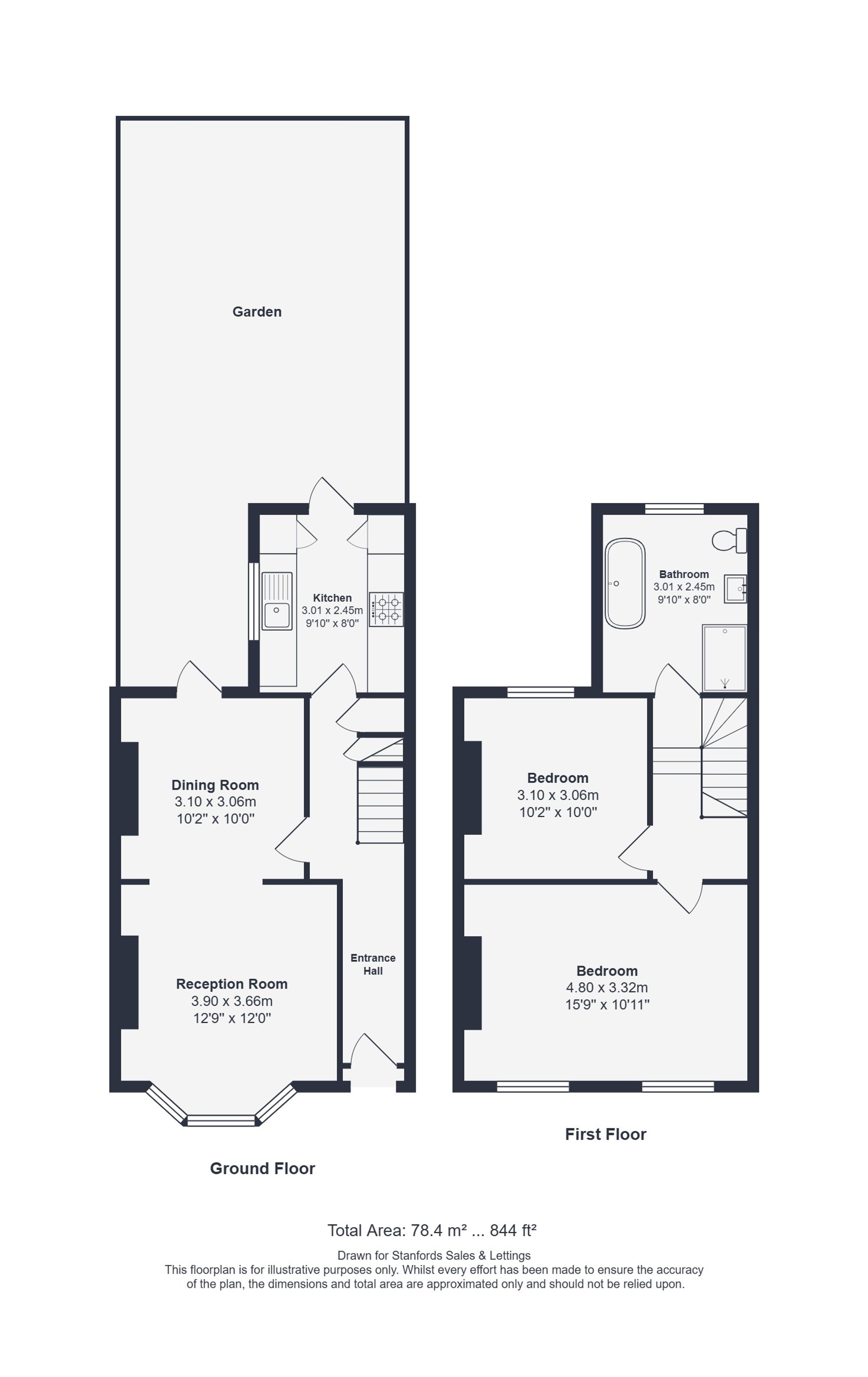1 Ardmere Cottages Ardmere Road, Hither Green floorplan