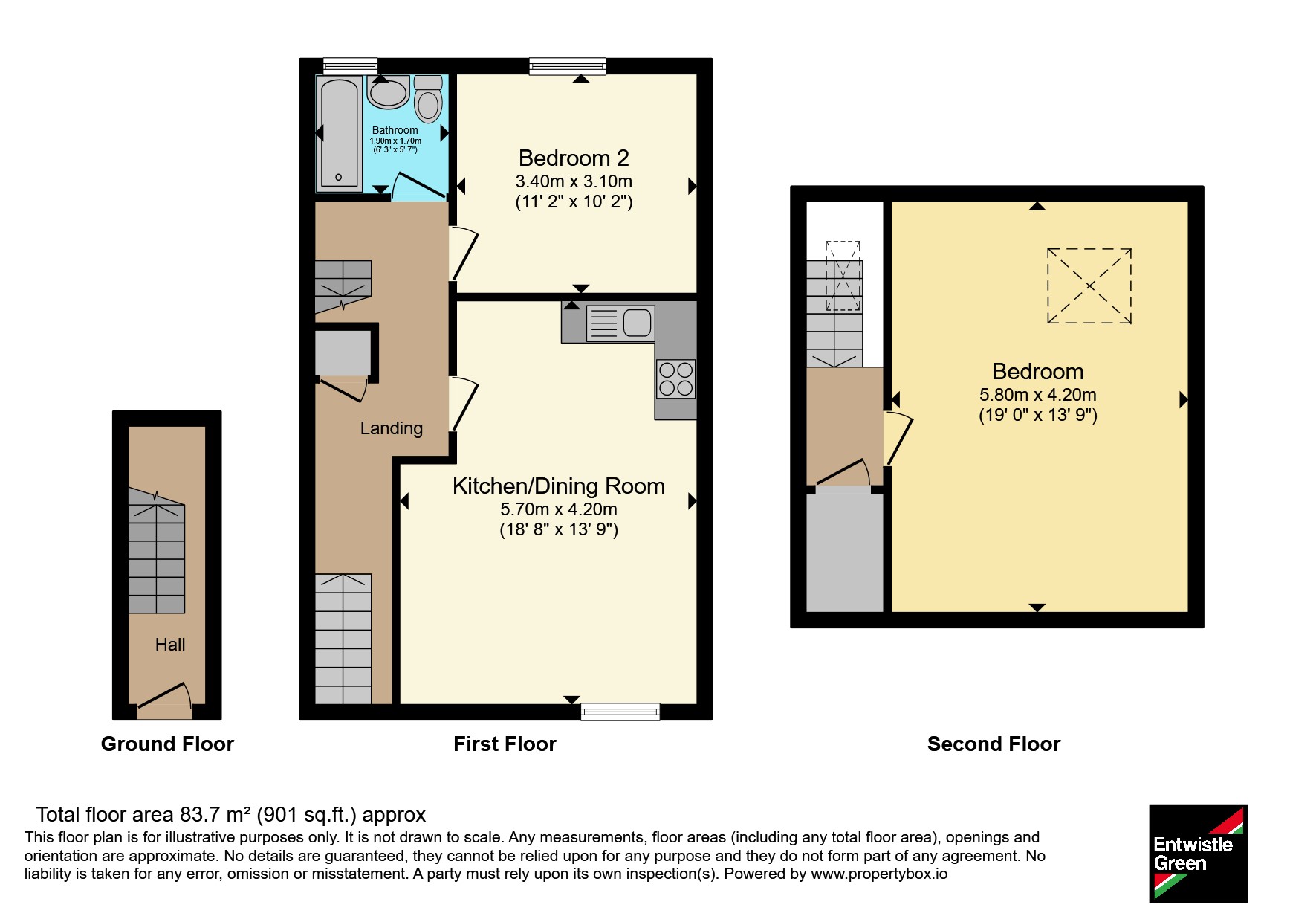 23, St. James Court, Greater Manchester floorplan