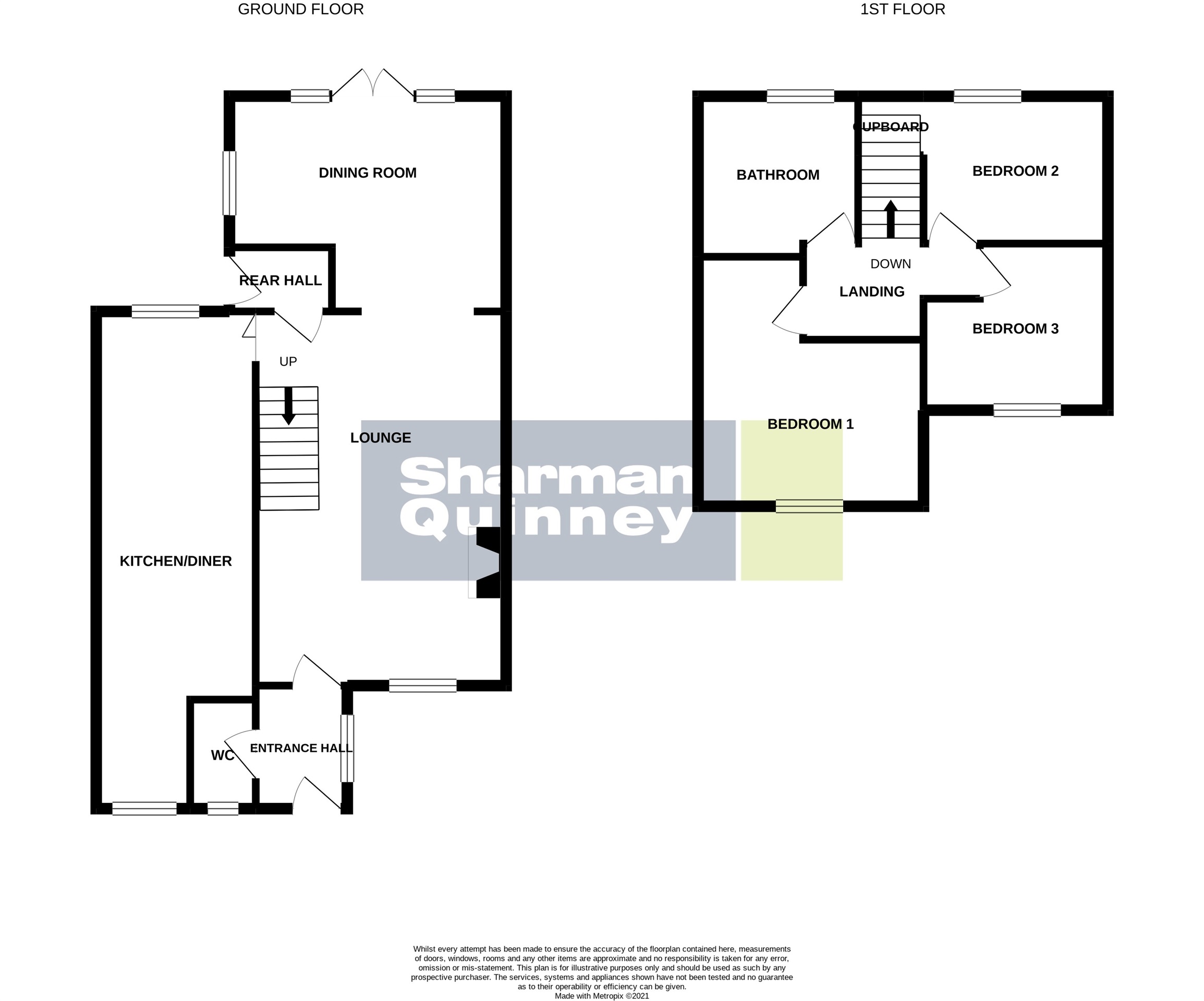 5, Rosemary Avenue, Peterborough floorplan