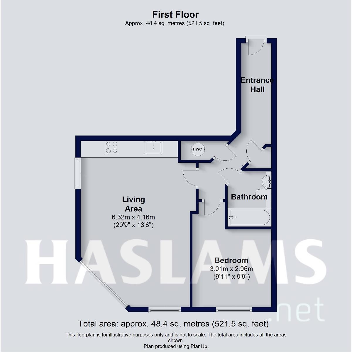 8, Projection West, Merchants Place, Reading floorplan