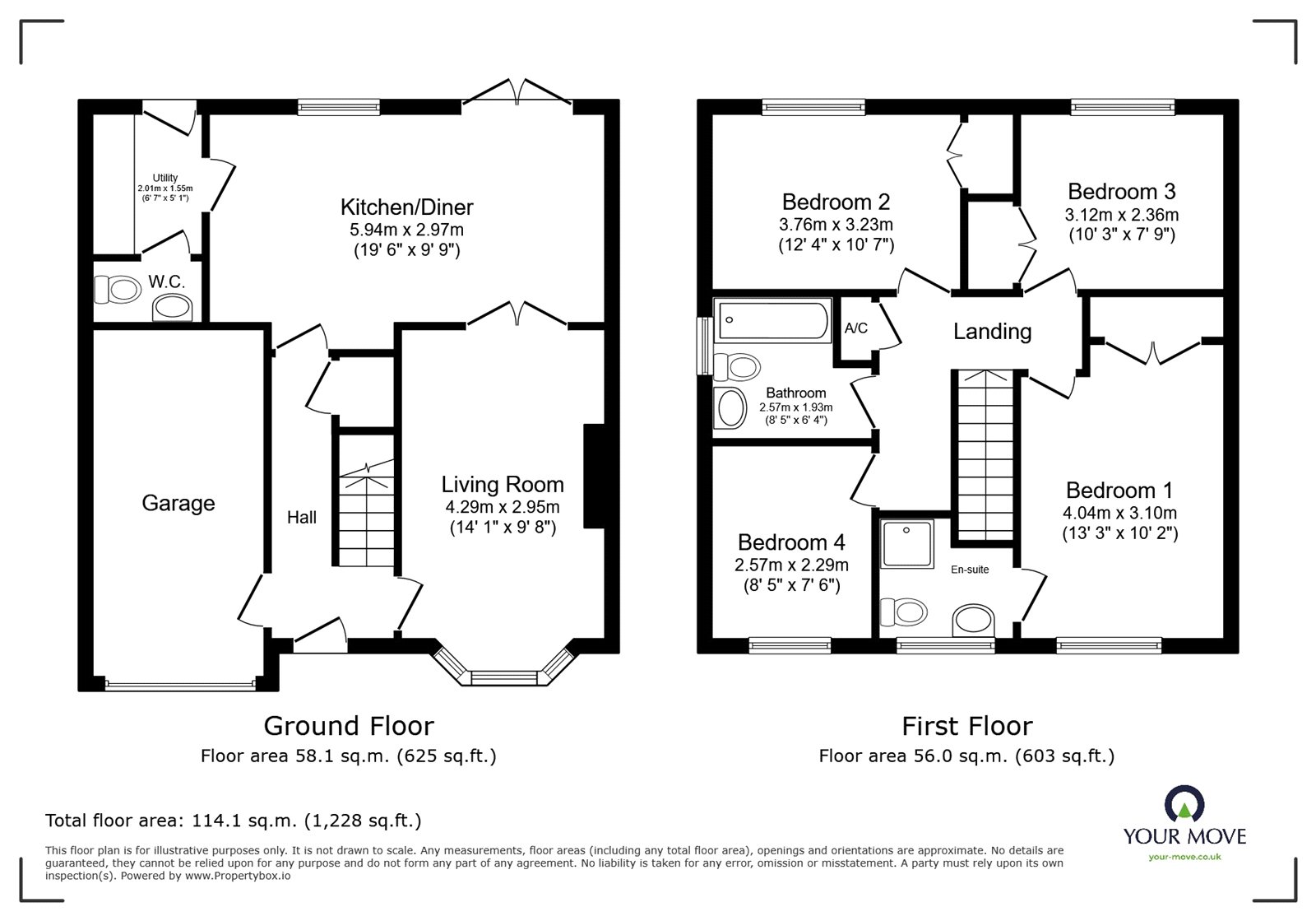 38, Hampshire Crescent, Stoke-on-Trent floorplan