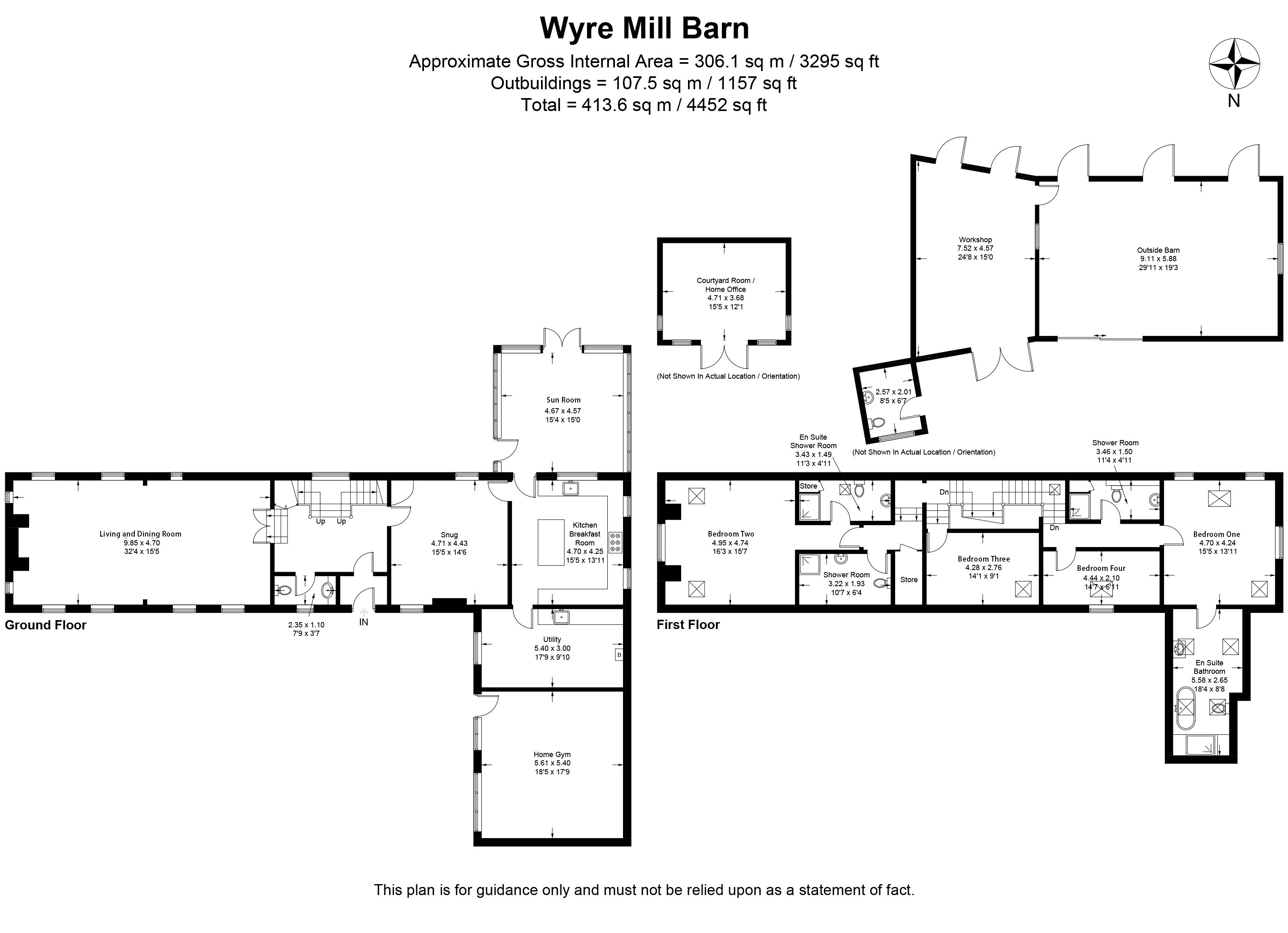 Wyre Mill Barn, Wilden Lane, Stourport-On-Severn floorplan