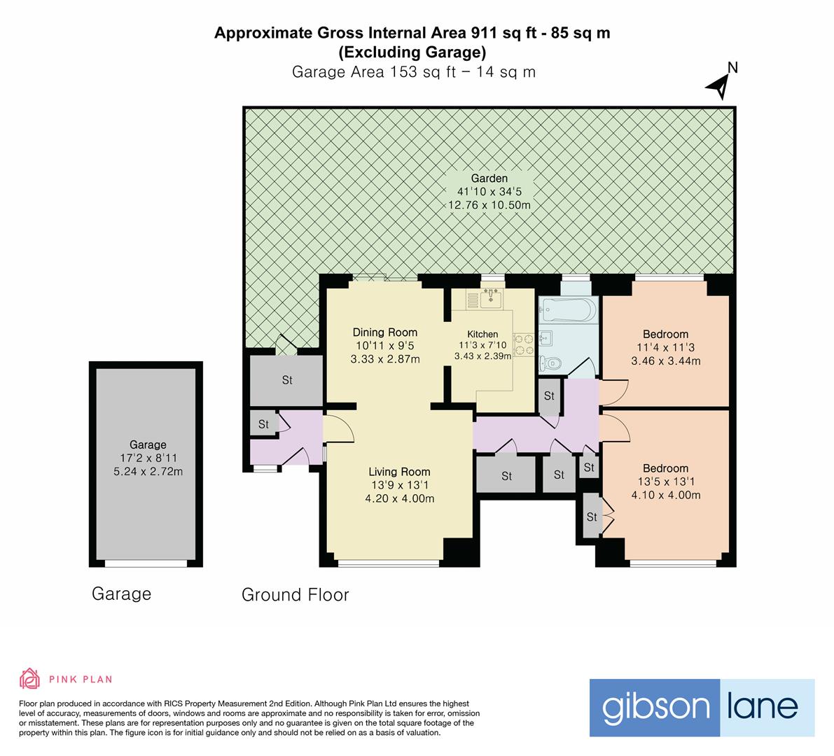 12, Willow Bank, Richmond floorplan