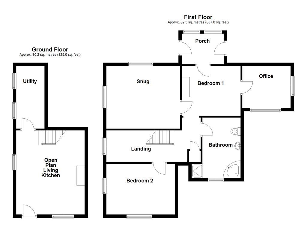 17, Colne Road, Trawden floorplan