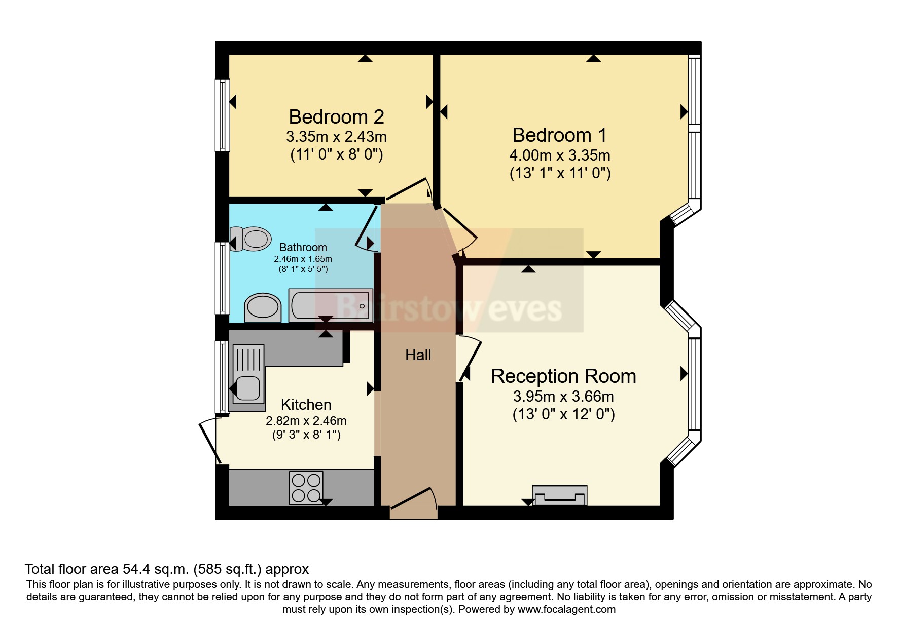 Beresford Gardens, Enfield EN1, 2 bedroom flat for sale 68581548