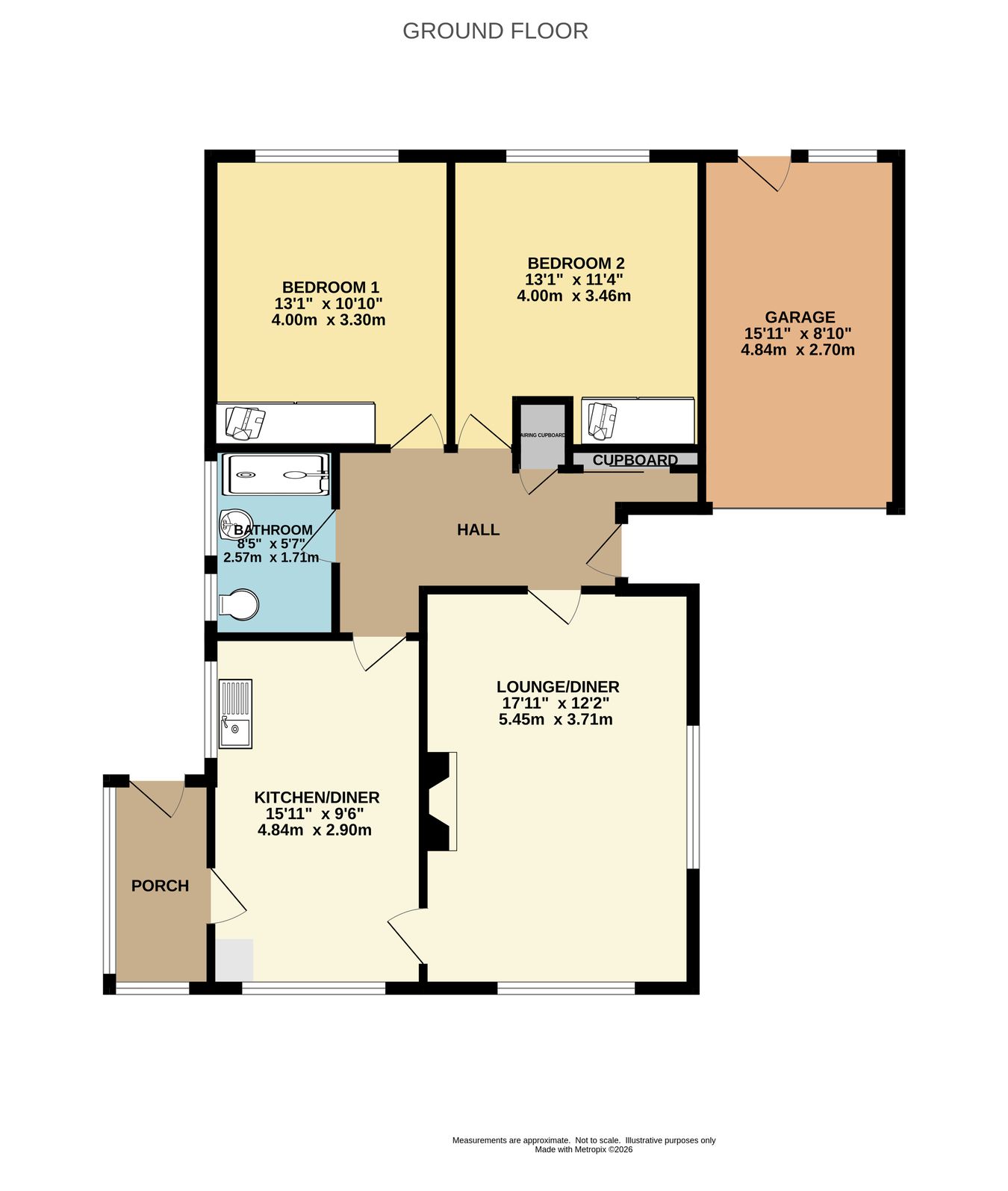 10, Byron Road, WIMBORNE floorplan