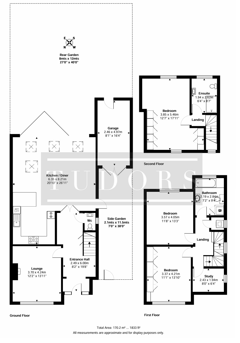 Cannon Way, West Molesey, KT8 floorplan