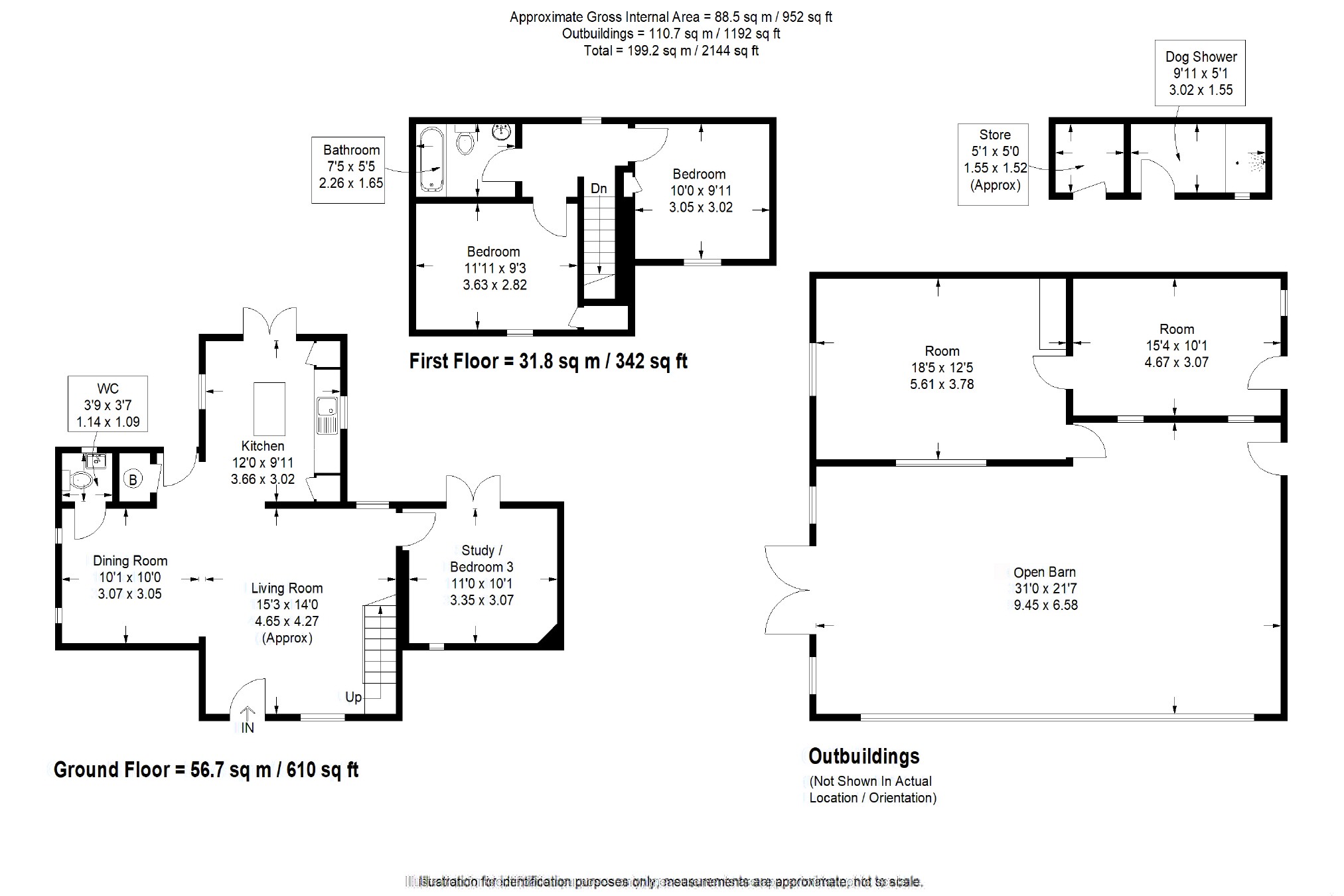 3 Bedrooms Detached house for sale in Boroughbridge Road, Kirk Deighton, West Yorkshire LS22