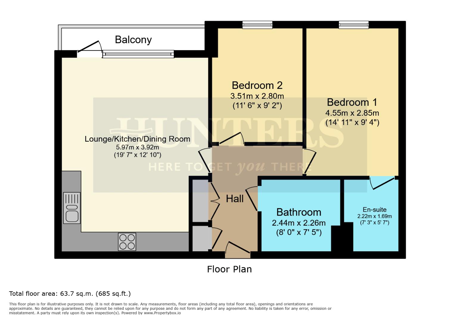 Potato Wharf, Manchester floorplan