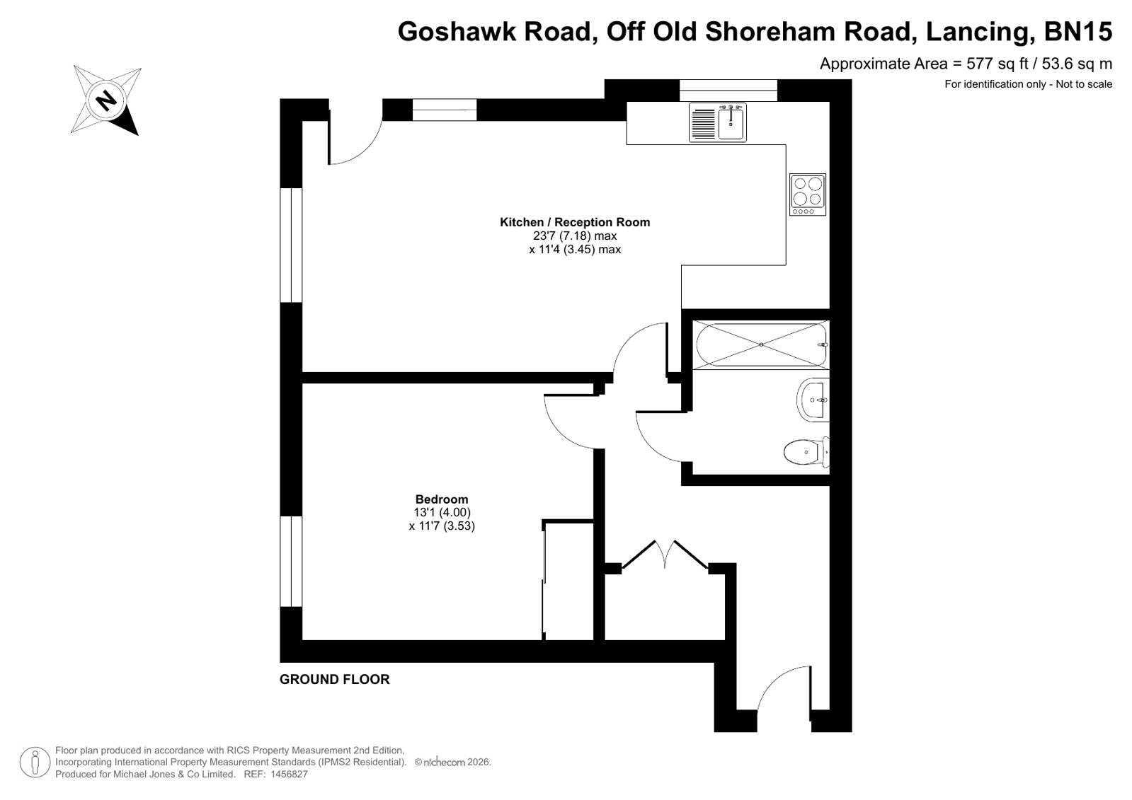 2 Turnstone Court, New Monks Park, 18, Goshawk Road, Lancing floorplan