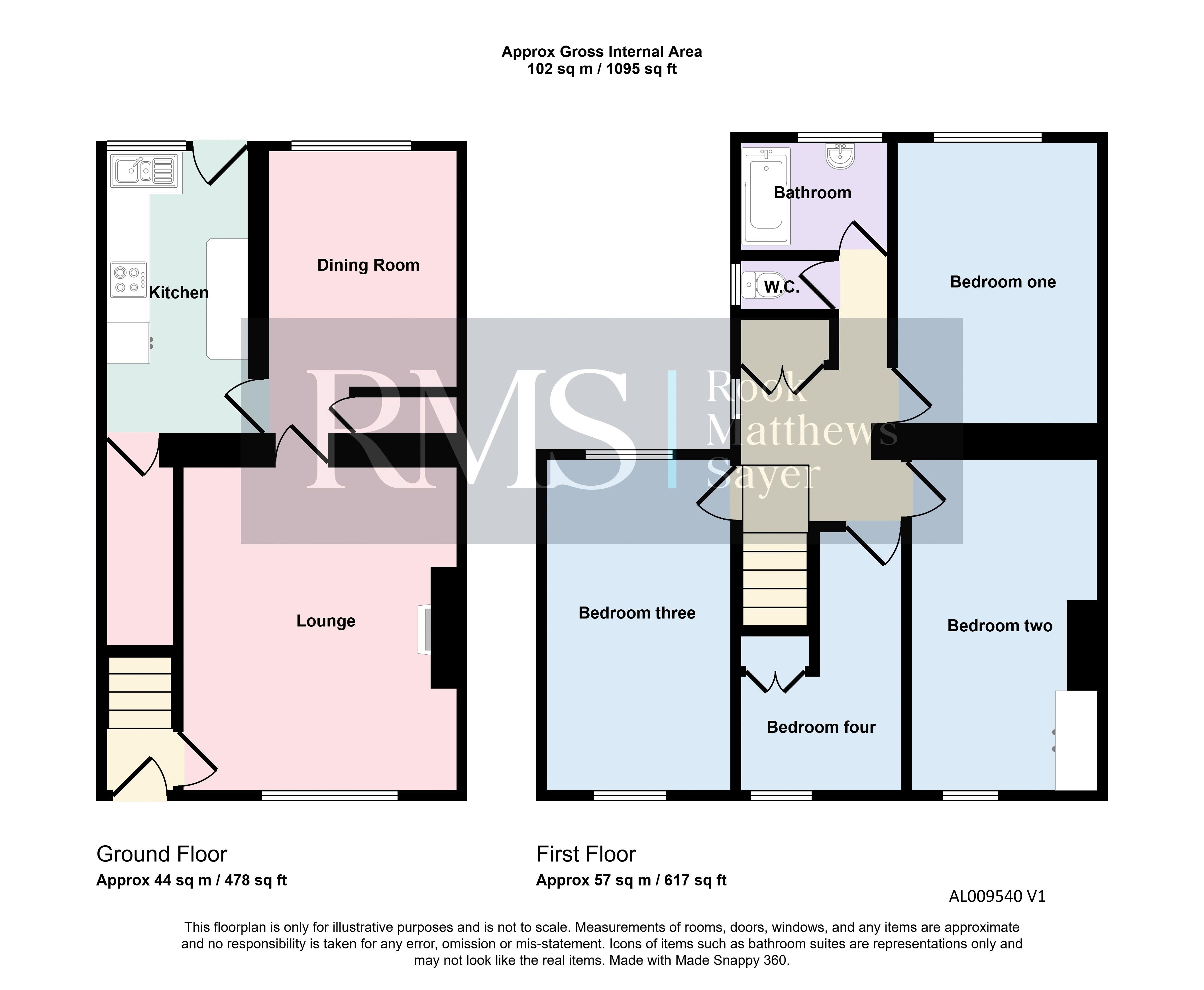 22, High Street, Morpeth floorplan