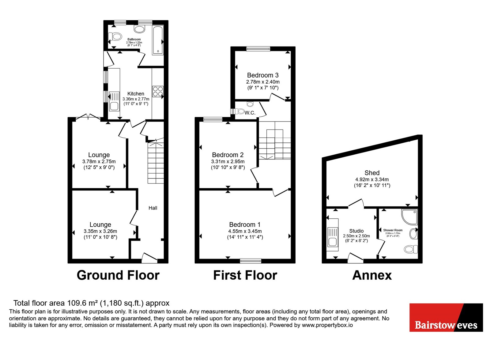 367, High Road Leytonstone, London floorplan