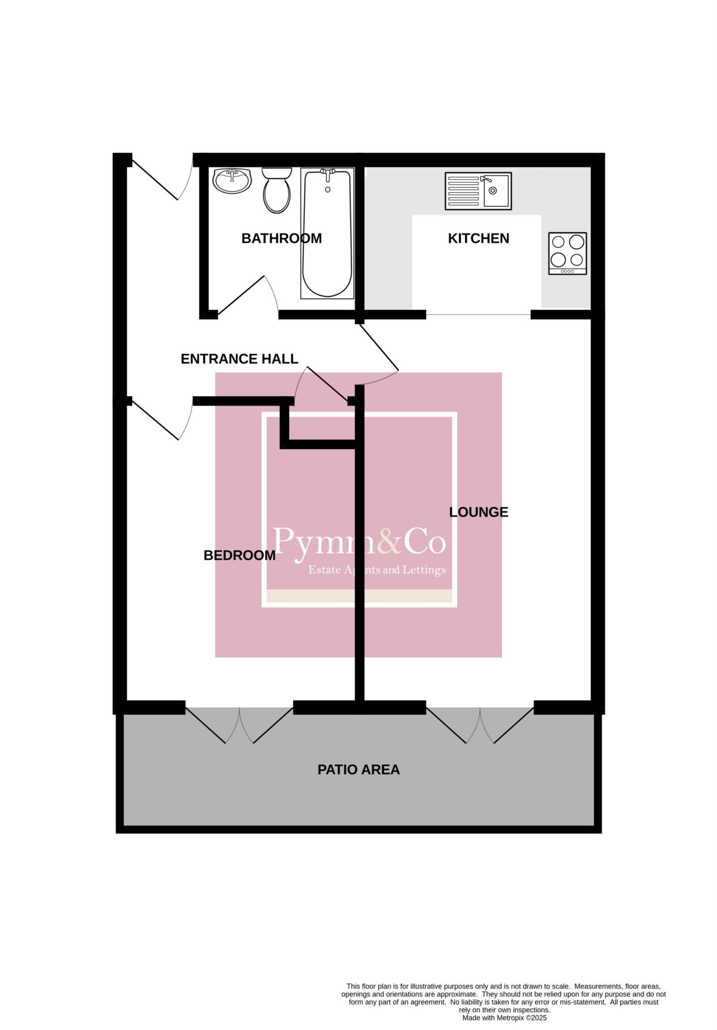 26, Quintin Gurney House, Norwich floorplan