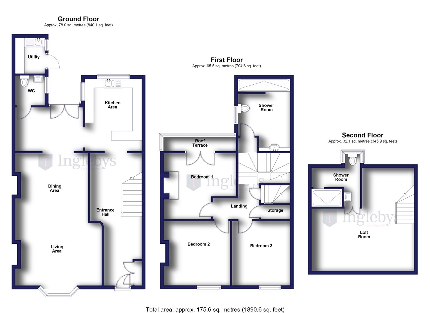 13, High Street, Marske-By-The-Sea floorplan