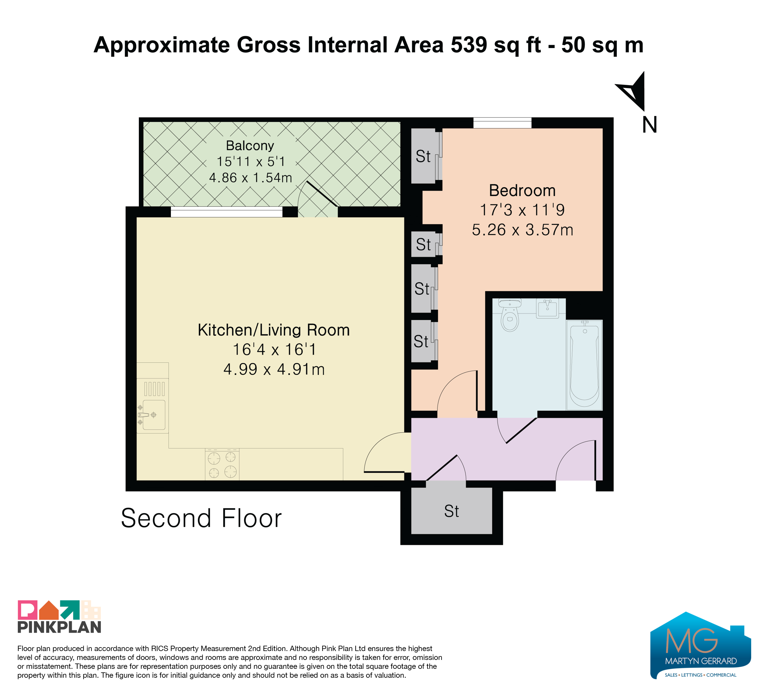 Flat 10, 34, Queensland Road, London floorplan