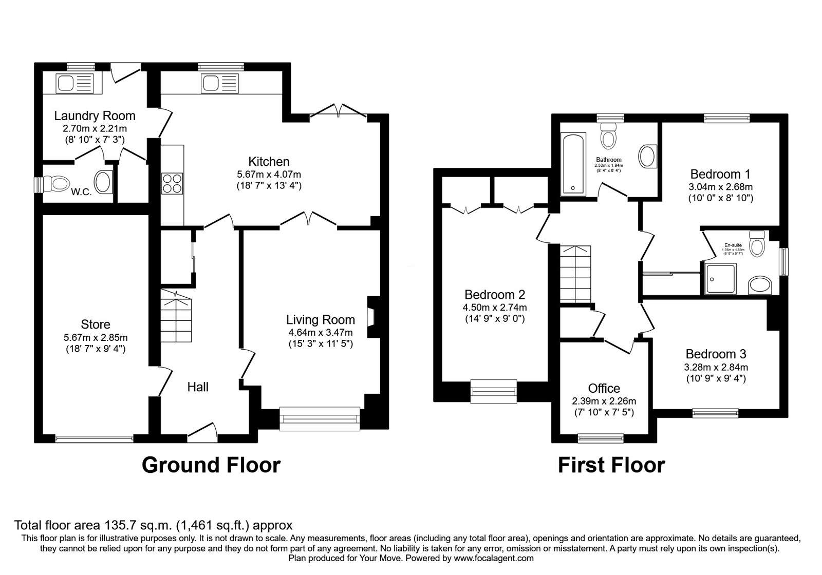 8, Molesworth Way, Oswestry floorplan