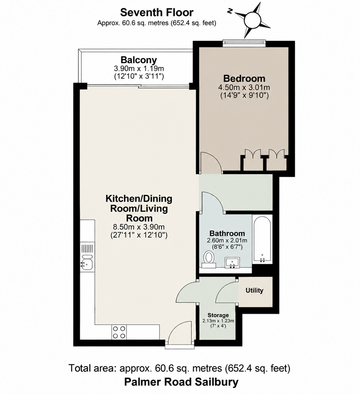 Palmer Road, London floorplan