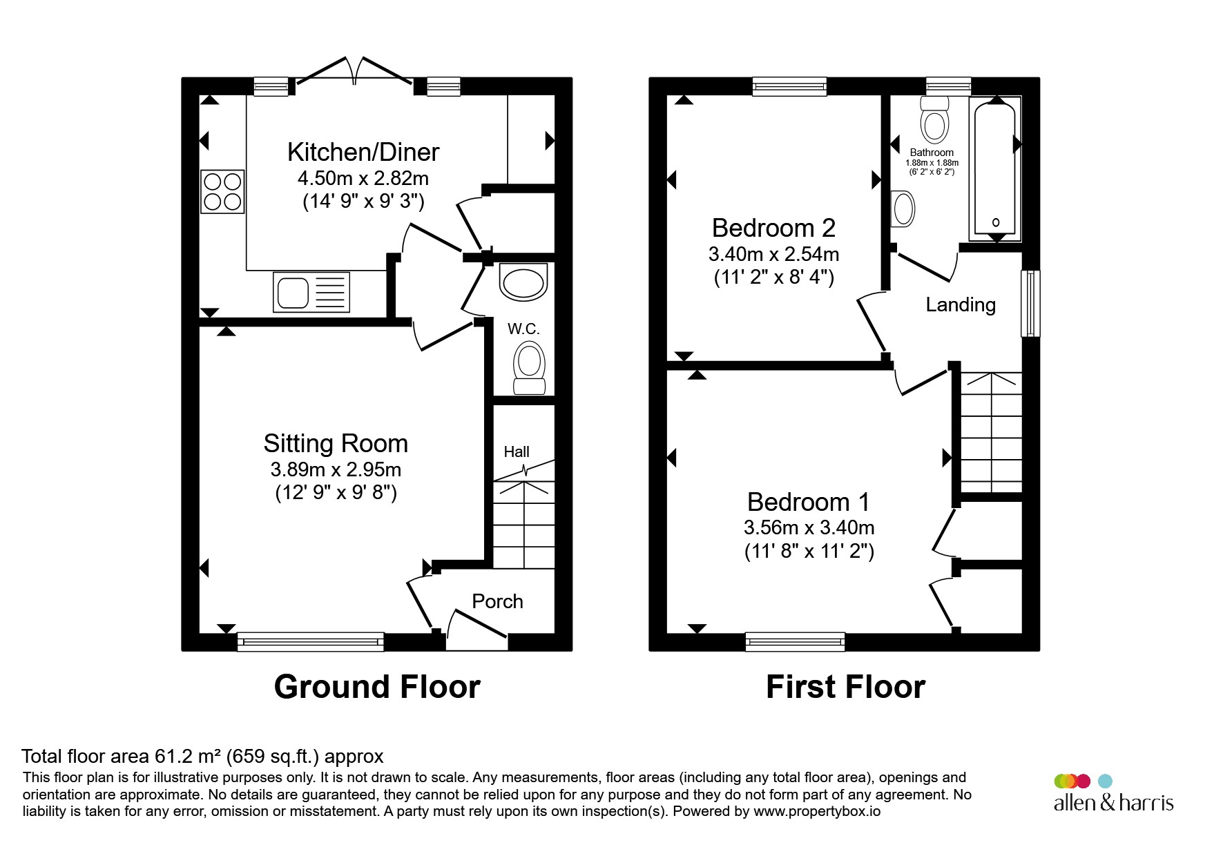 1, Hazel Crescent, CHIPPENHAM floorplan
