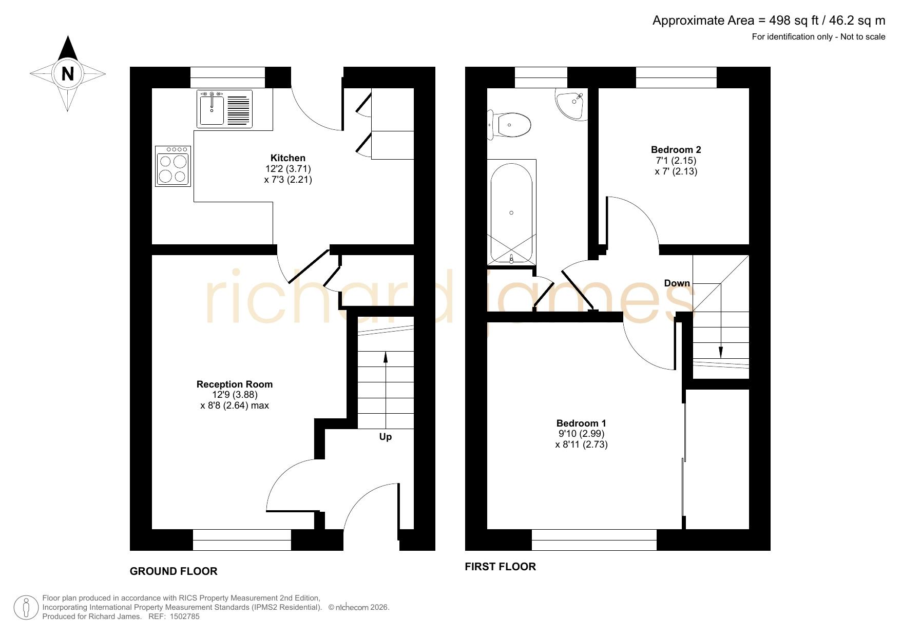 36, Mallard Close, Swindon floorplan