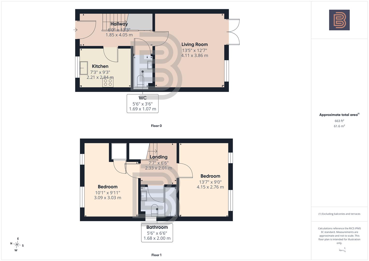10, De Forest Road, Rugby floorplan