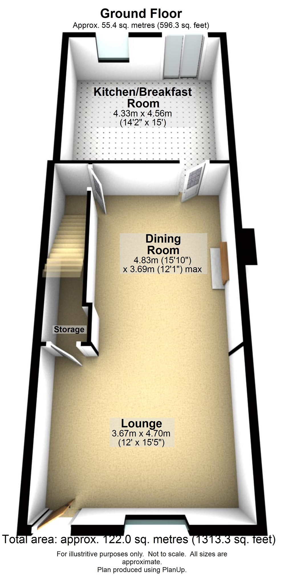 Pendle Road, Clitheroe, Lancashire. BB7, 3 bedroom terraced house for sale 62021125