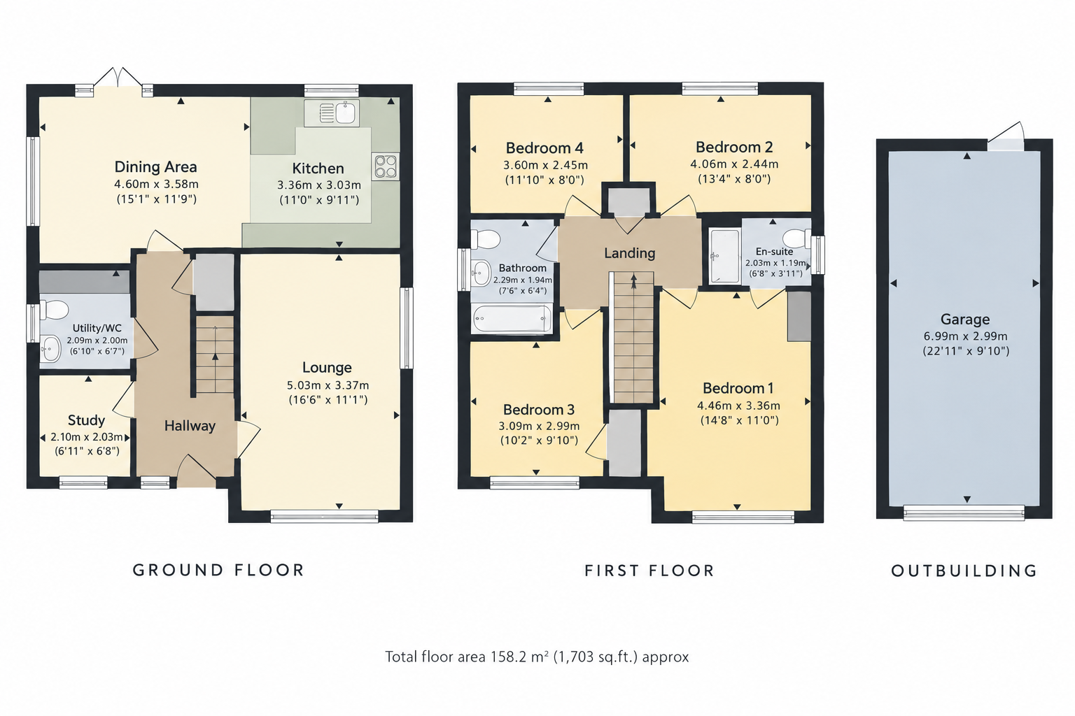 3, Horseshoe Way, Canterbury floorplan