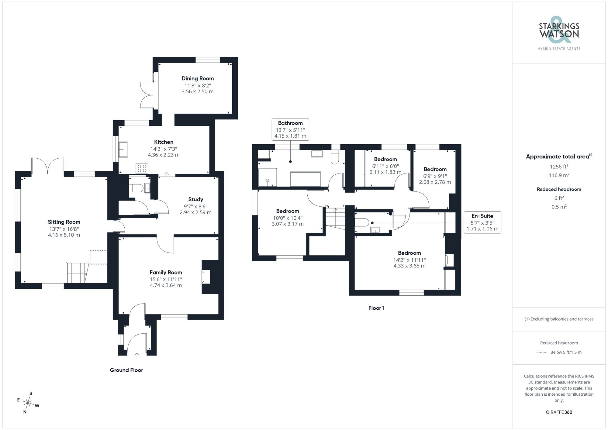 1 West Road, Norwich floorplan