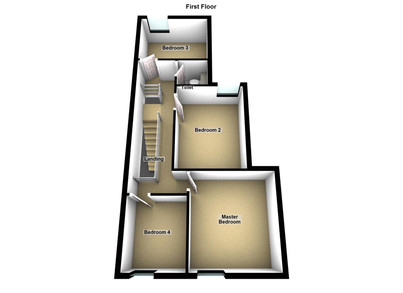 Calais Road, BurtonOnTrent DE13, 4 bedroom terraced house for sale