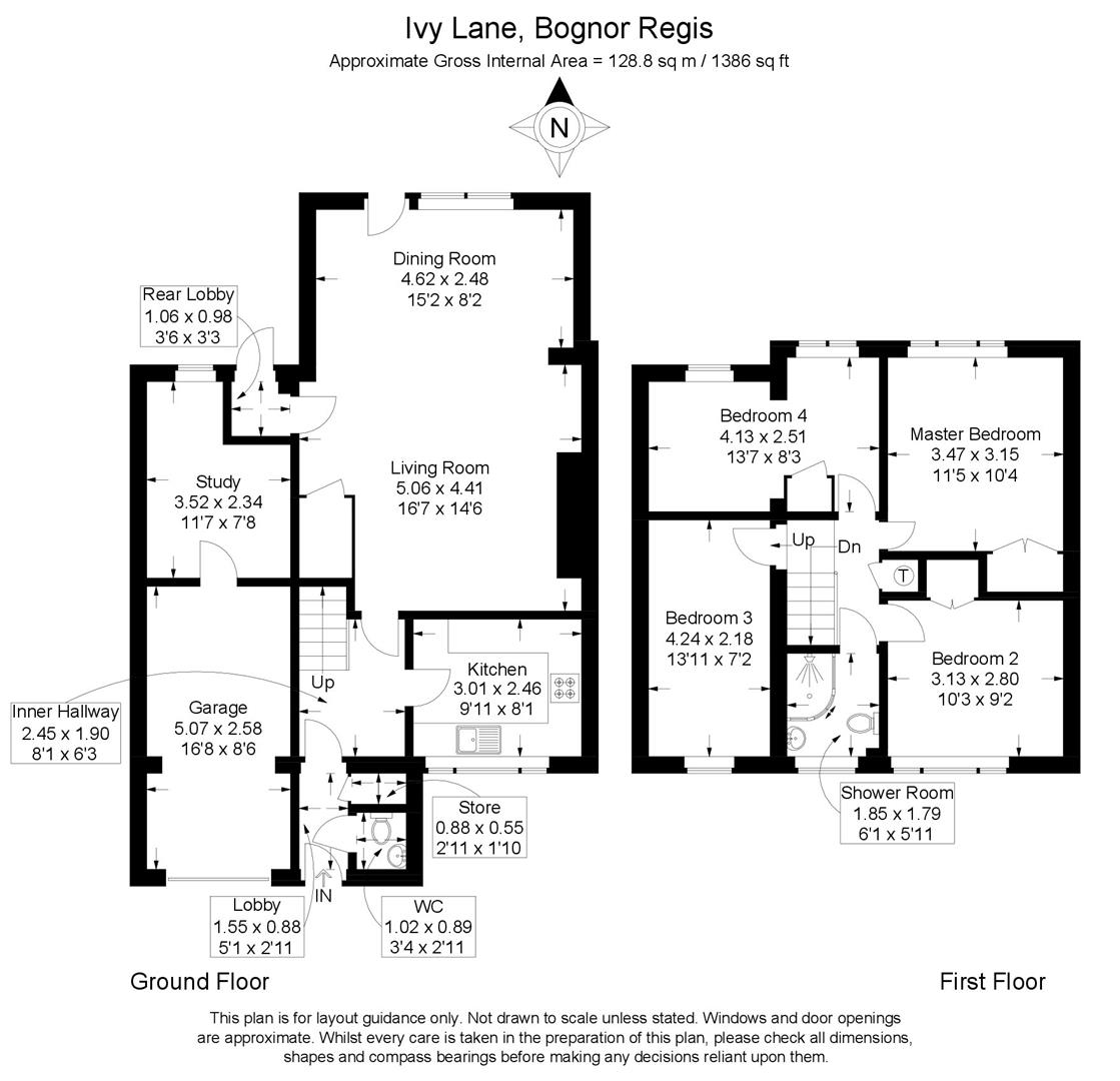 Ivy Lane, Bognor Regis floorplan