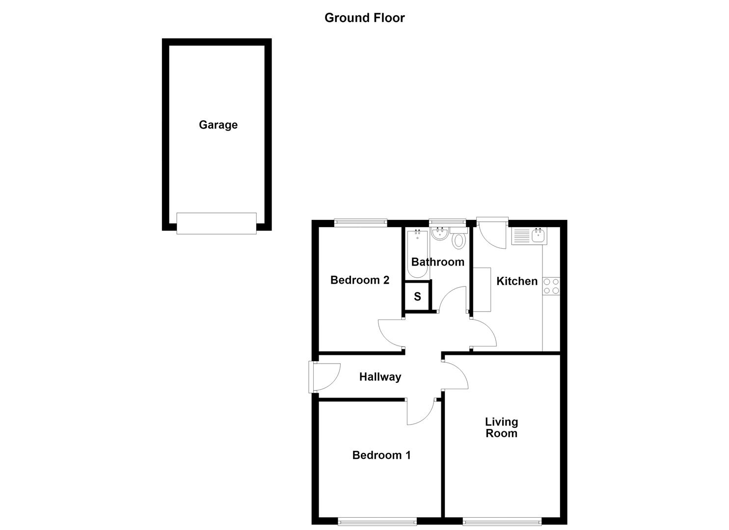 44, Birch Avenue, Knypersley floorplan