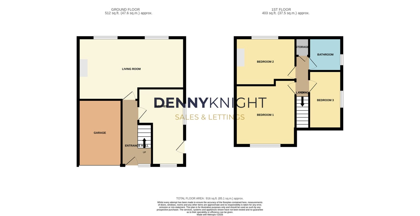 28, Hoylake Drive, Northampton floorplan