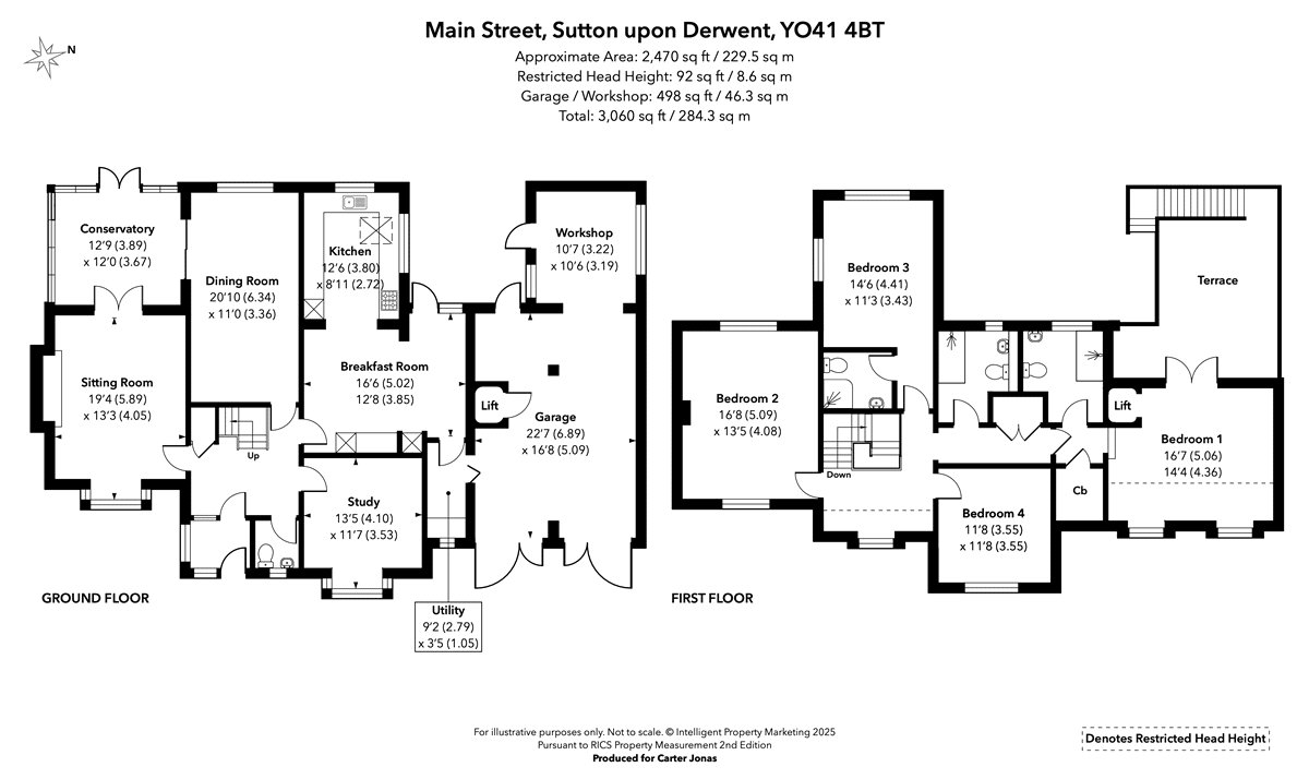 River View House,, Main Street, York floorplan