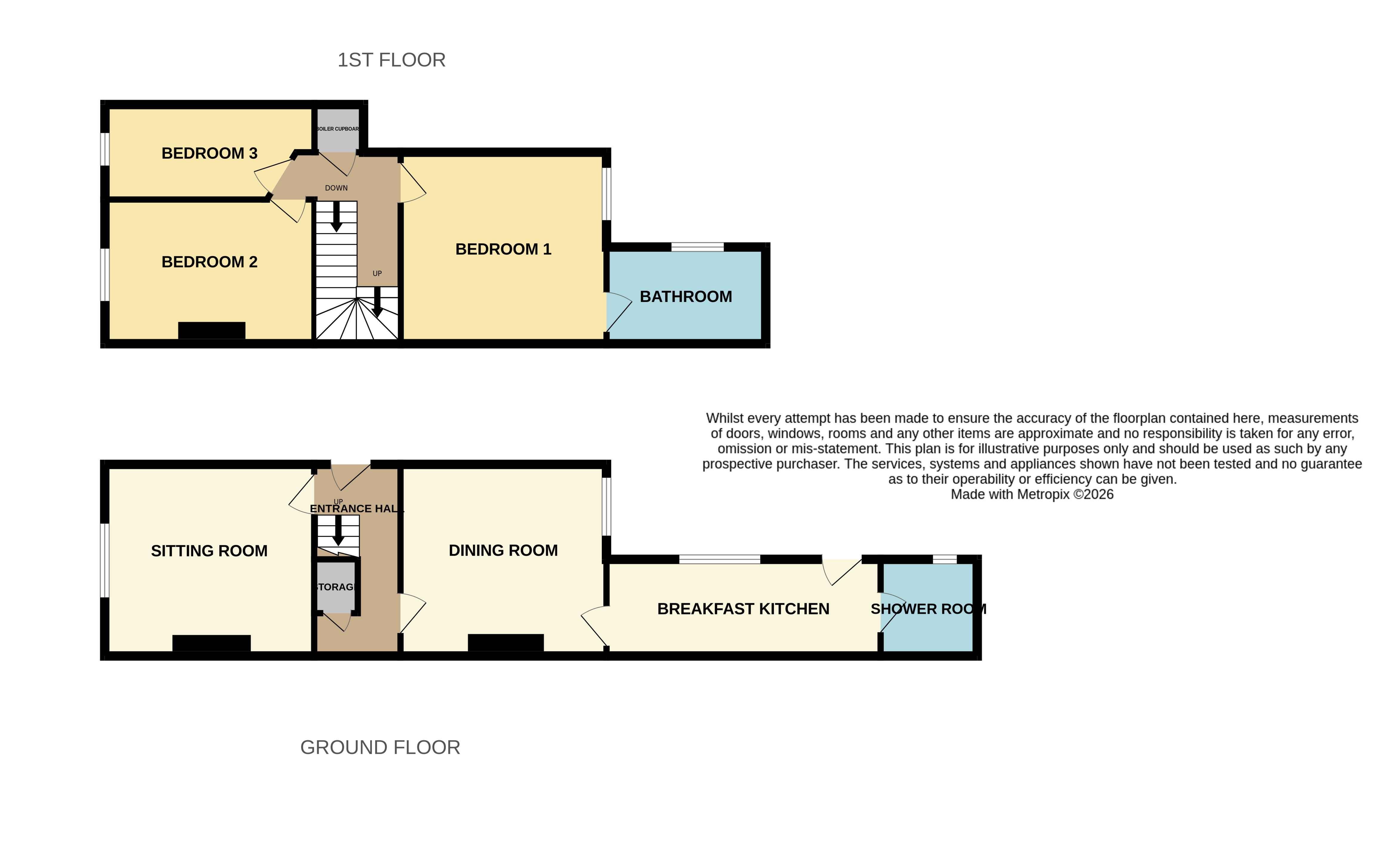 47, George Street, Grantham floorplan