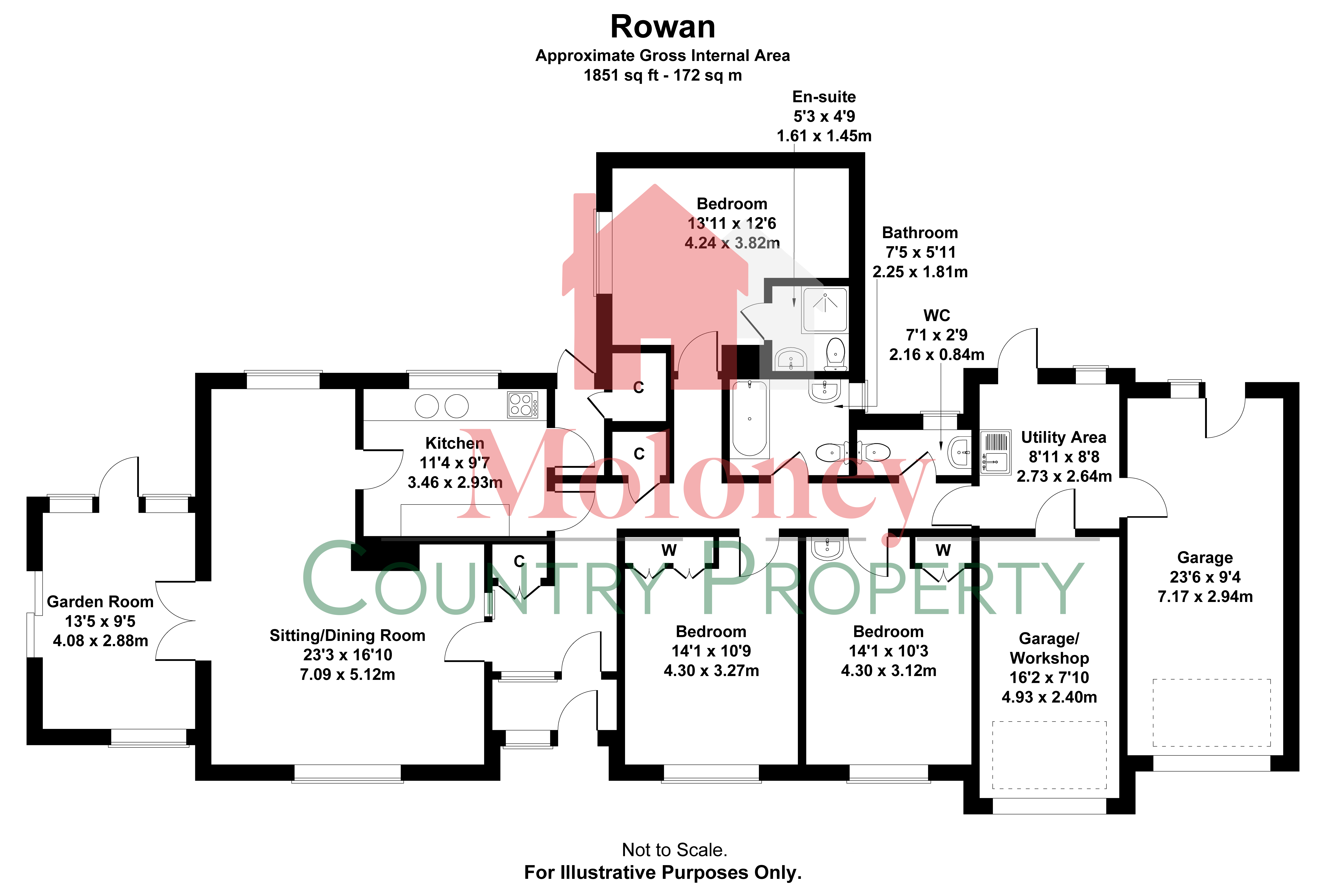 Rowan, Dixter Lane, Rye floorplan