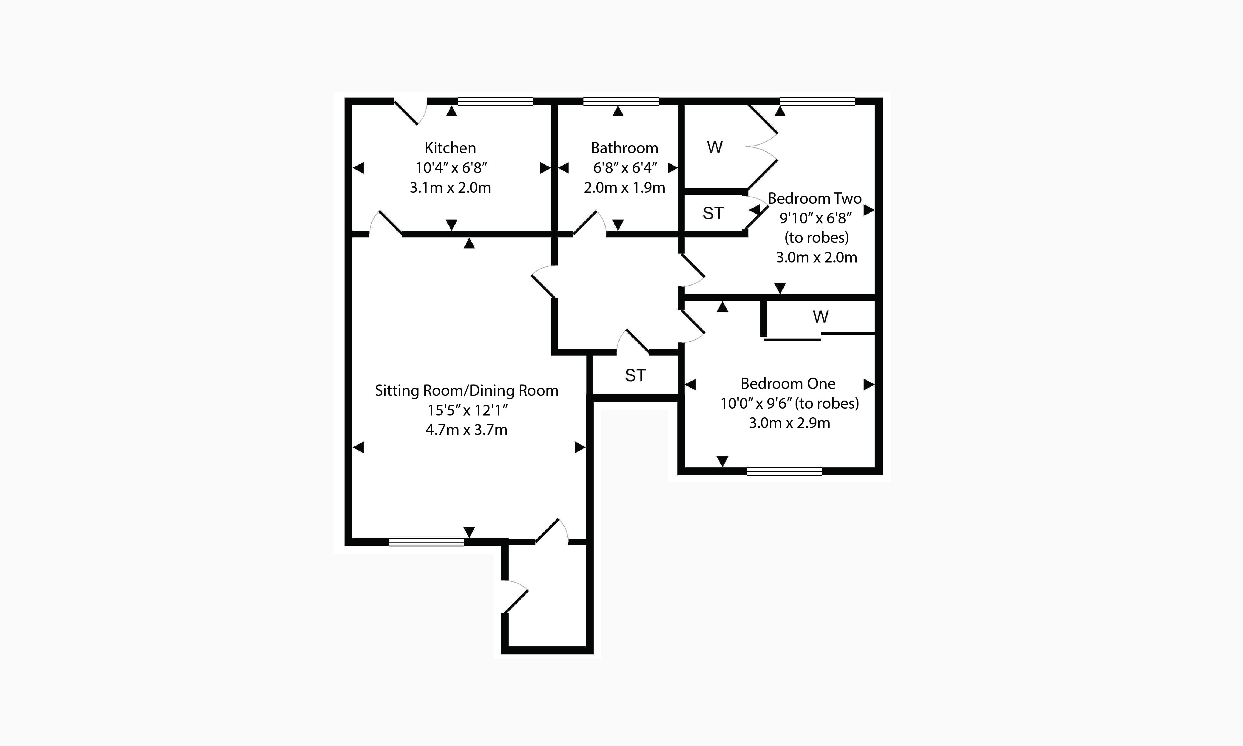 2 Bedrooms Flat for sale in Portree Crescent, Polmont, Falkirk FK2