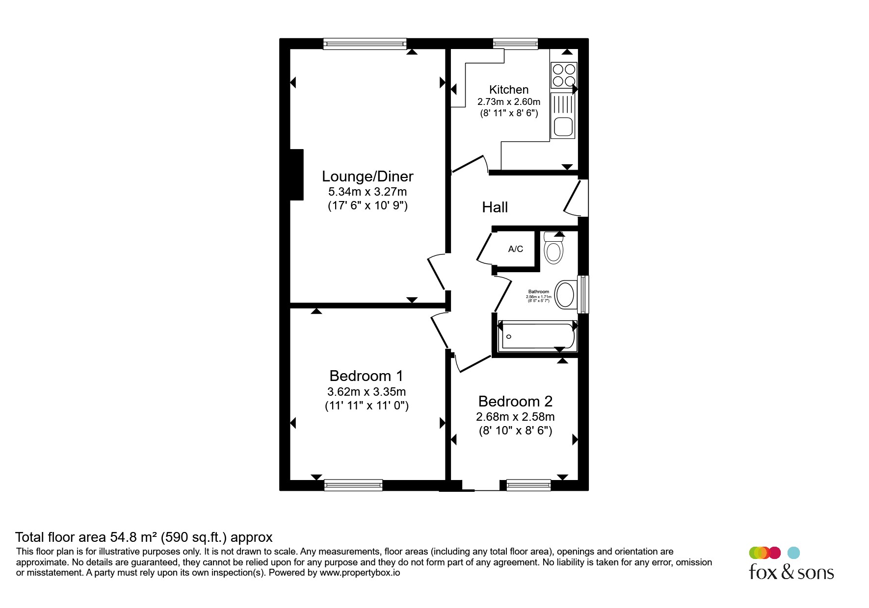 12, Southway Drive, Yeovil floorplan