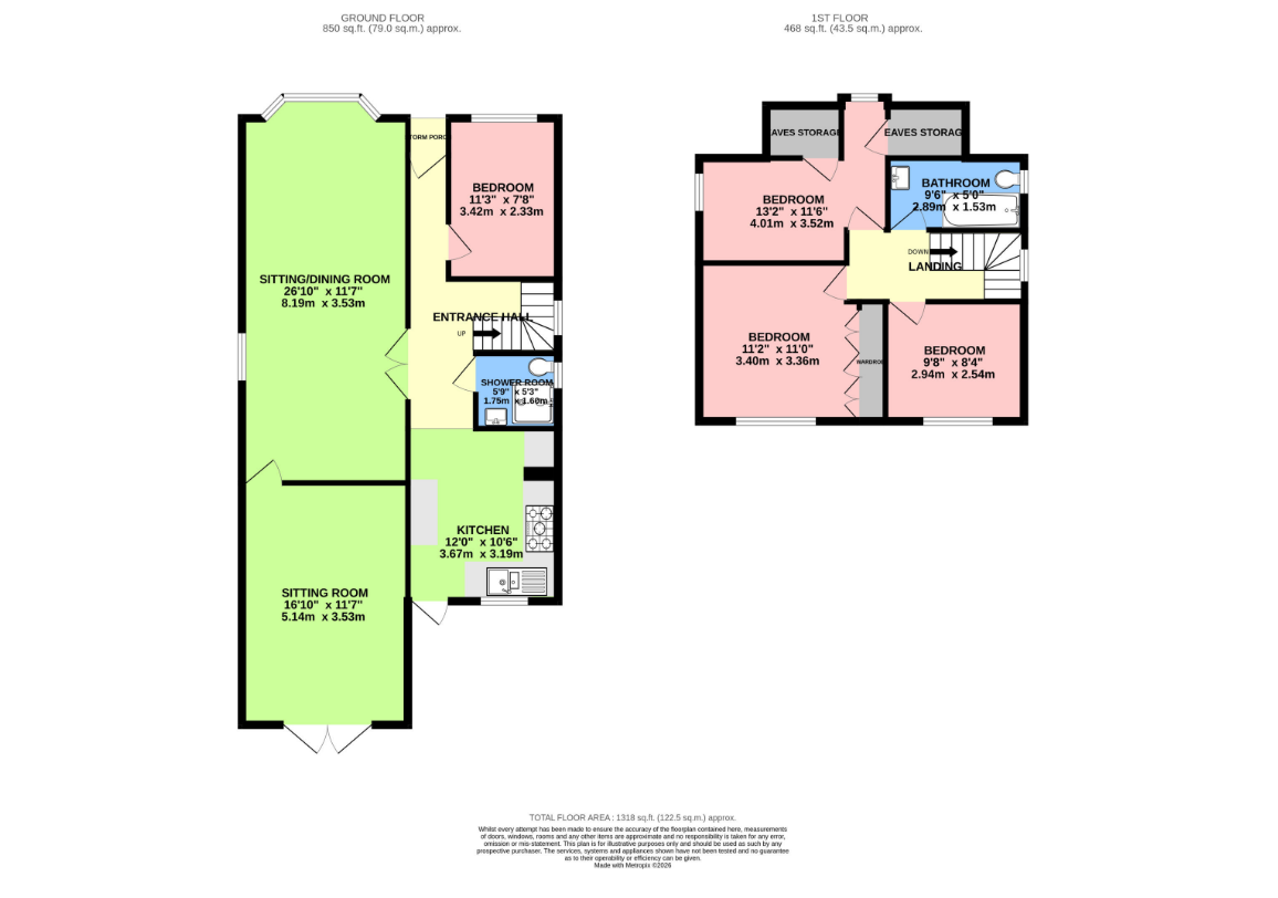 Layard Road, Enfield floorplan