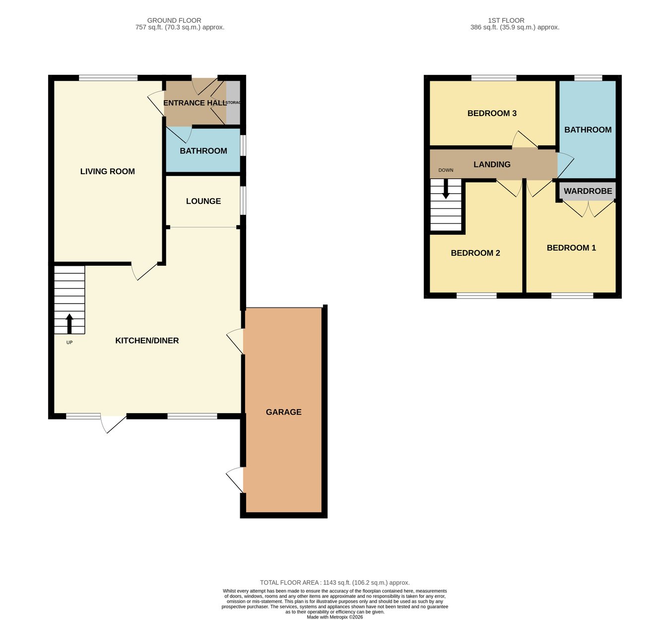 3, The Banks, Northampton floorplan