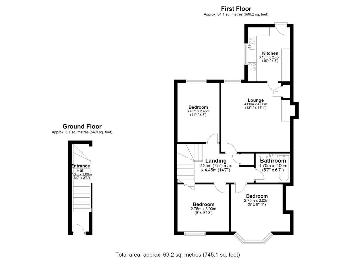 101, Warwick Street, Newcastle Upon Tyne floorplan