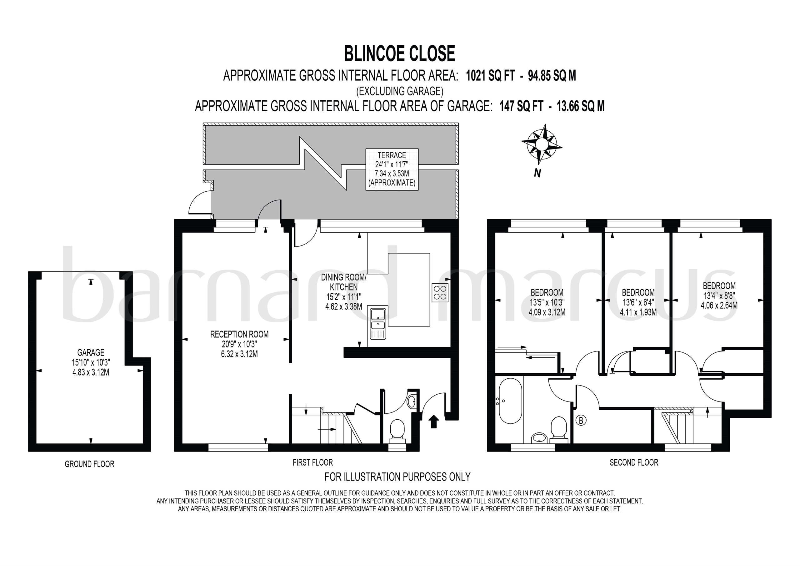 36, Blincoe Close, London floorplan