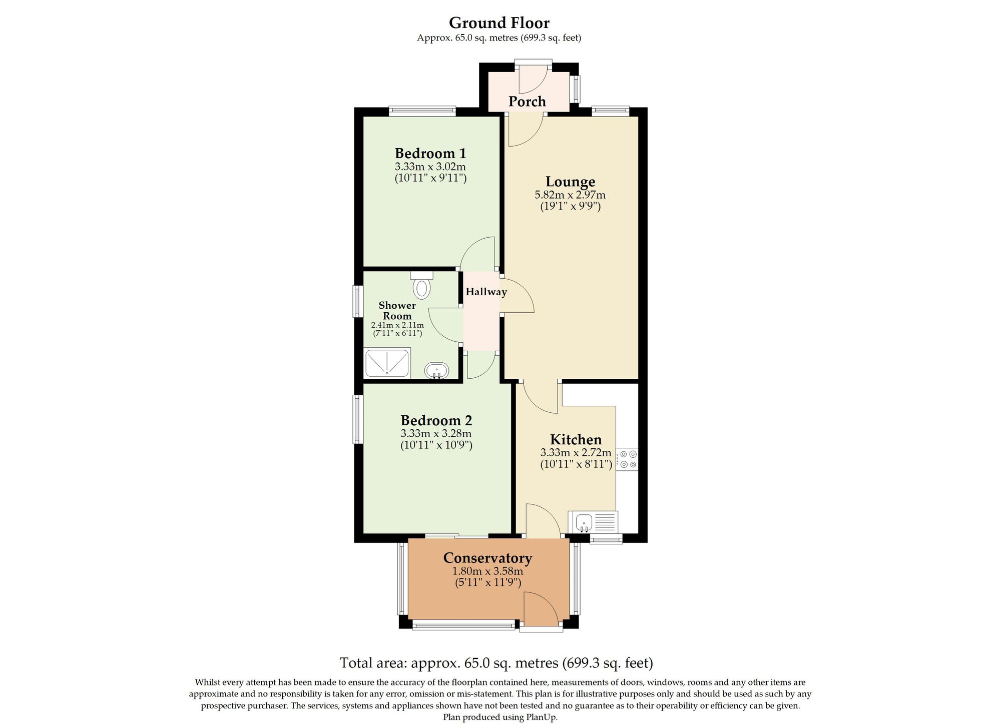 90 Gardeners Road, Stowmarket floorplan
