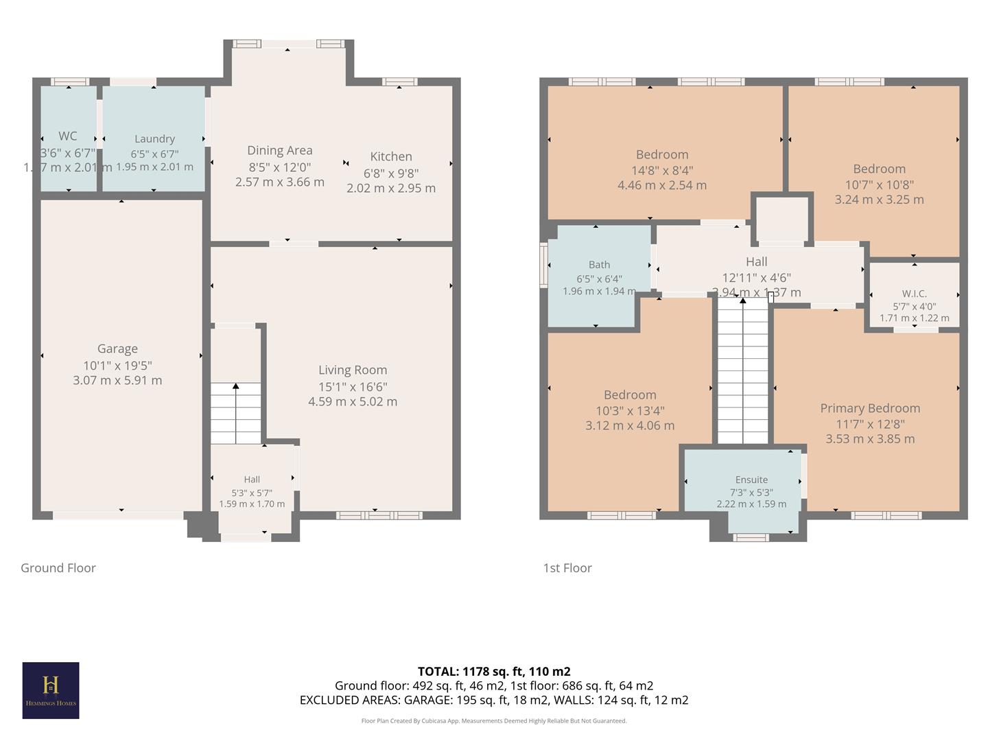 14, Skylark Wynd, Motherwell floorplan