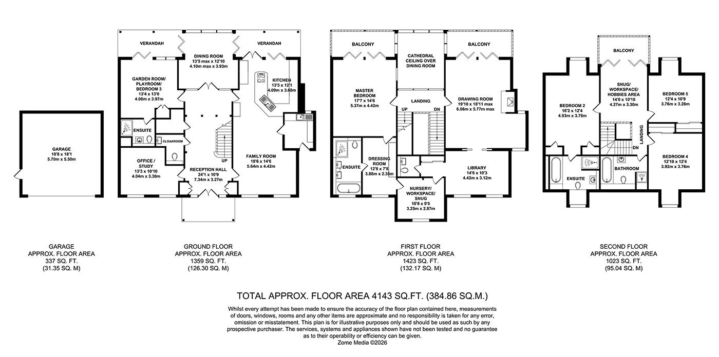 4, Clemens Place, Kings Hill floorplan