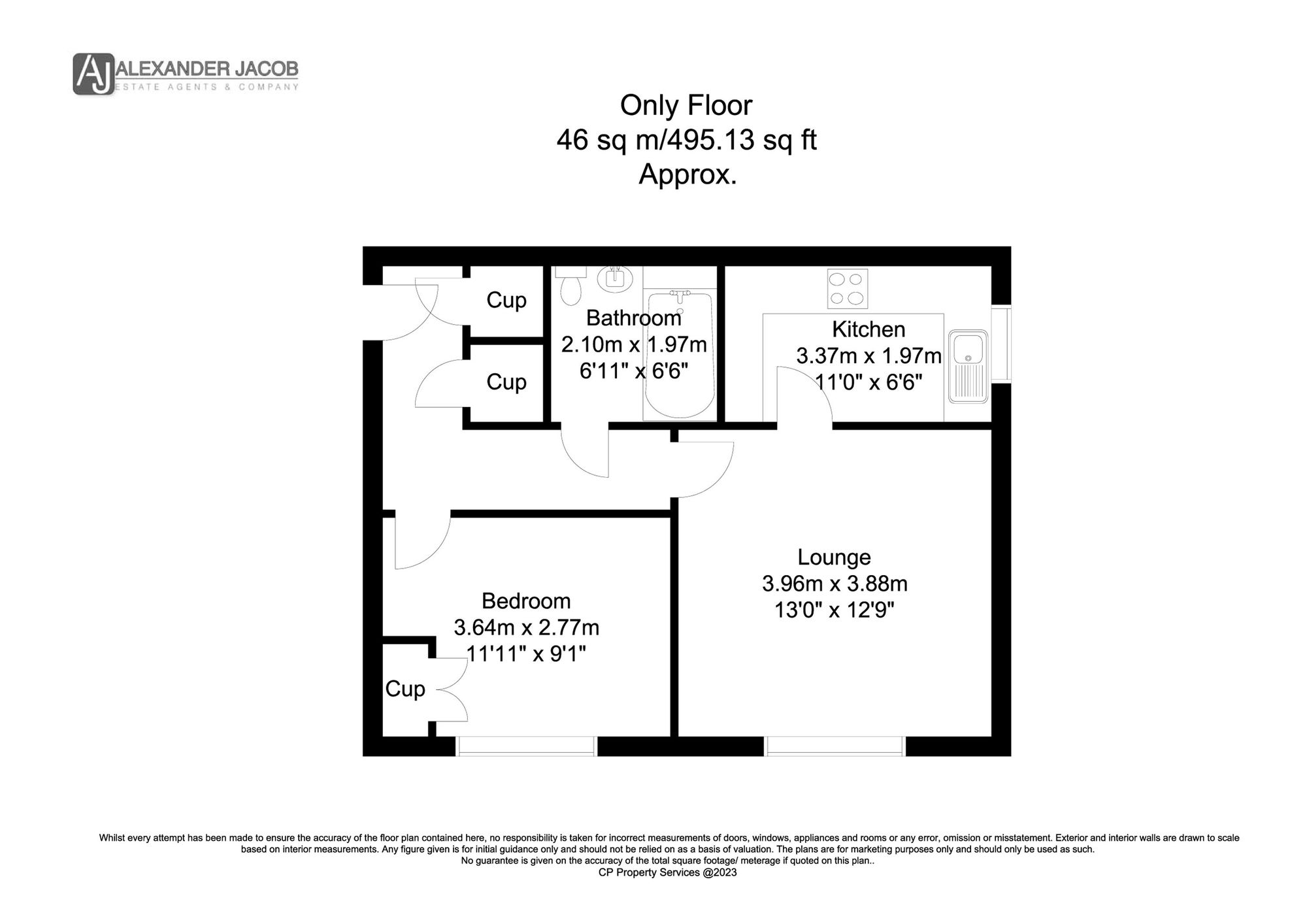 65 Mill Bridge Close, Retford floorplan