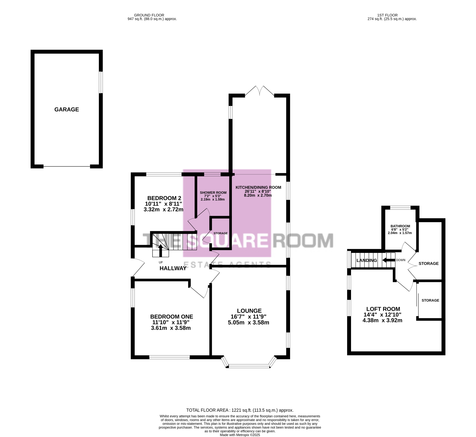 6, Winston Avenue, Cleveleys floorplan