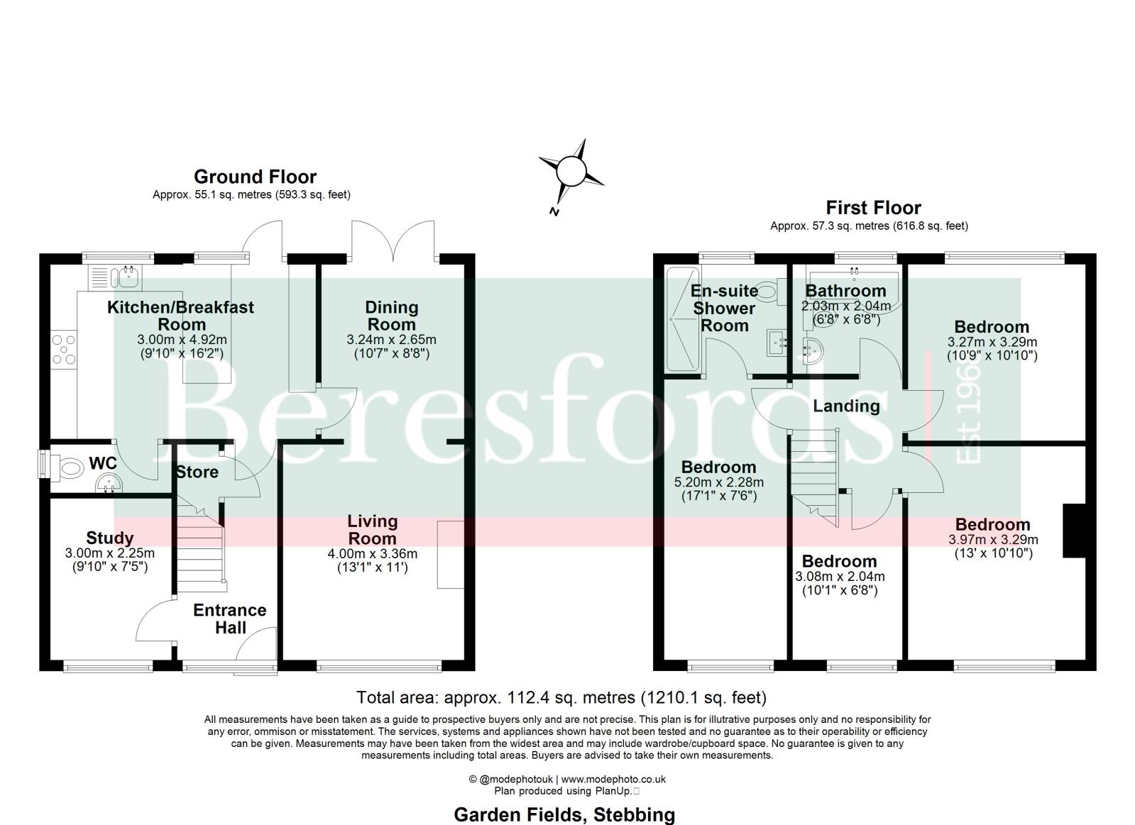 42, Garden Fields, Dunmow floorplan