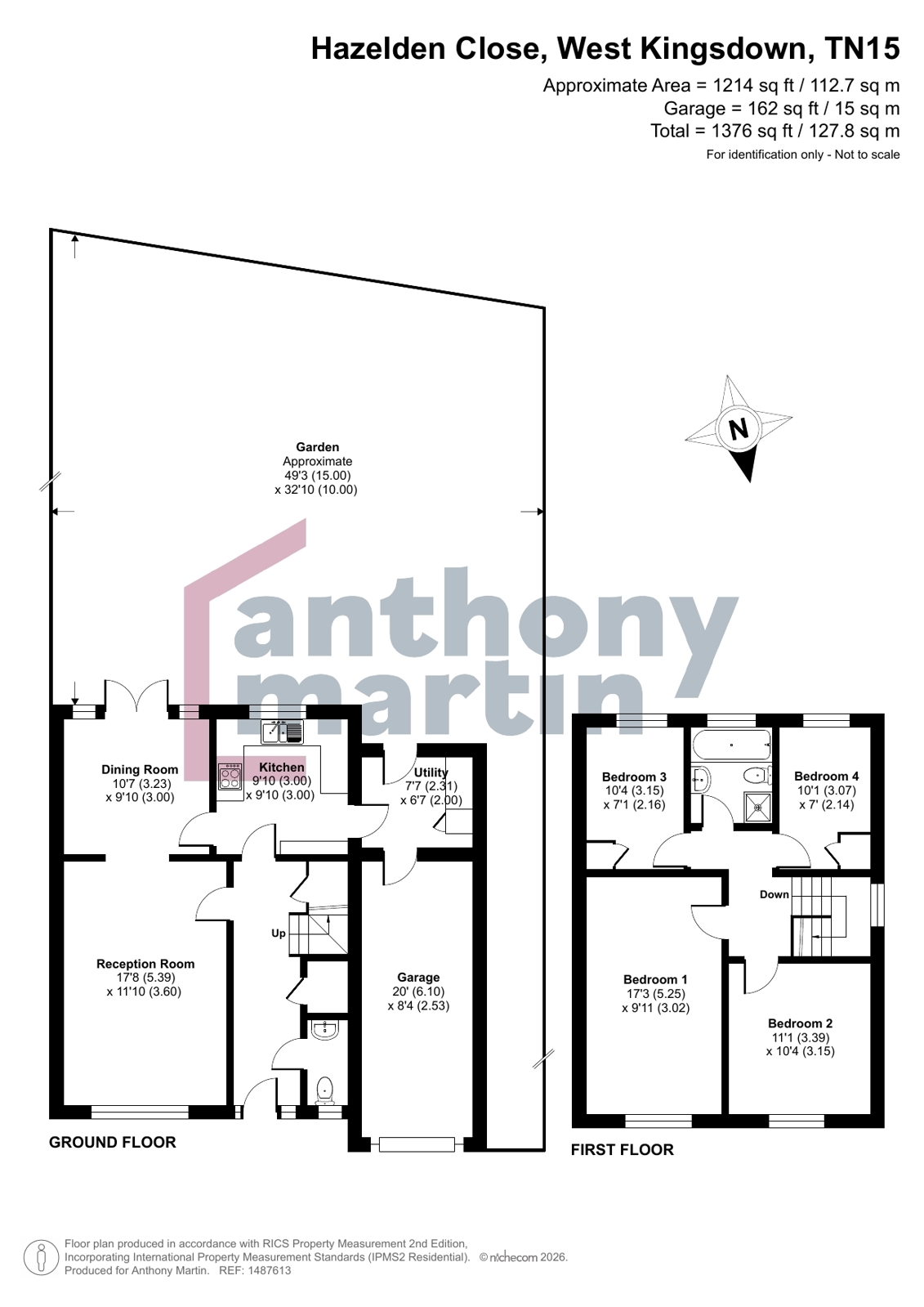 7, Hazelden Close, West Kingsdown floorplan