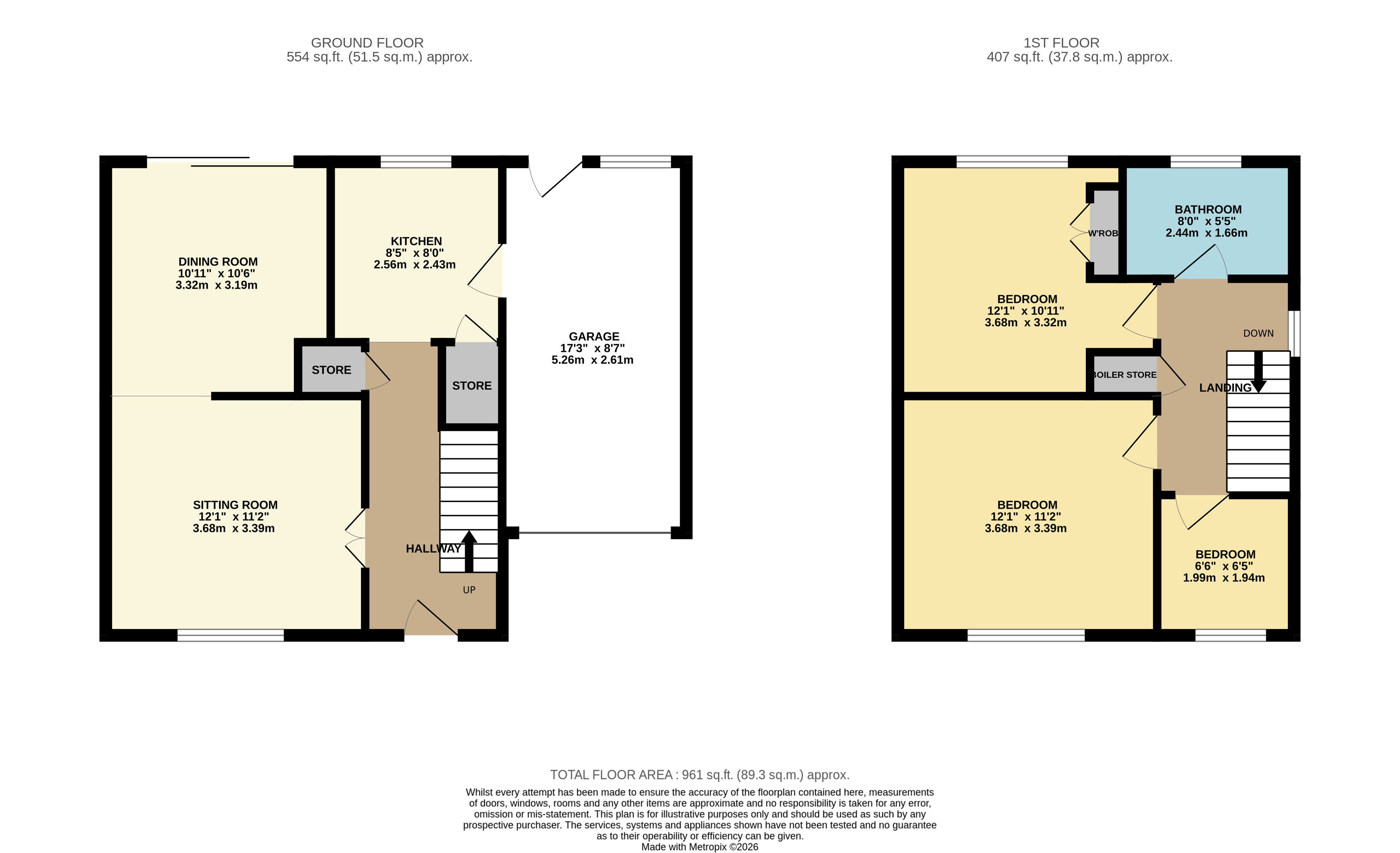 40, Barnwell Lane, Cromford floorplan